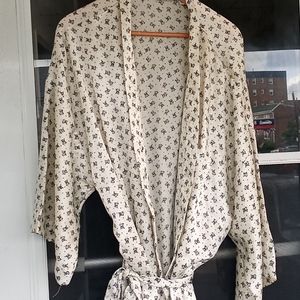 Women's Plus Size Wrap Robe